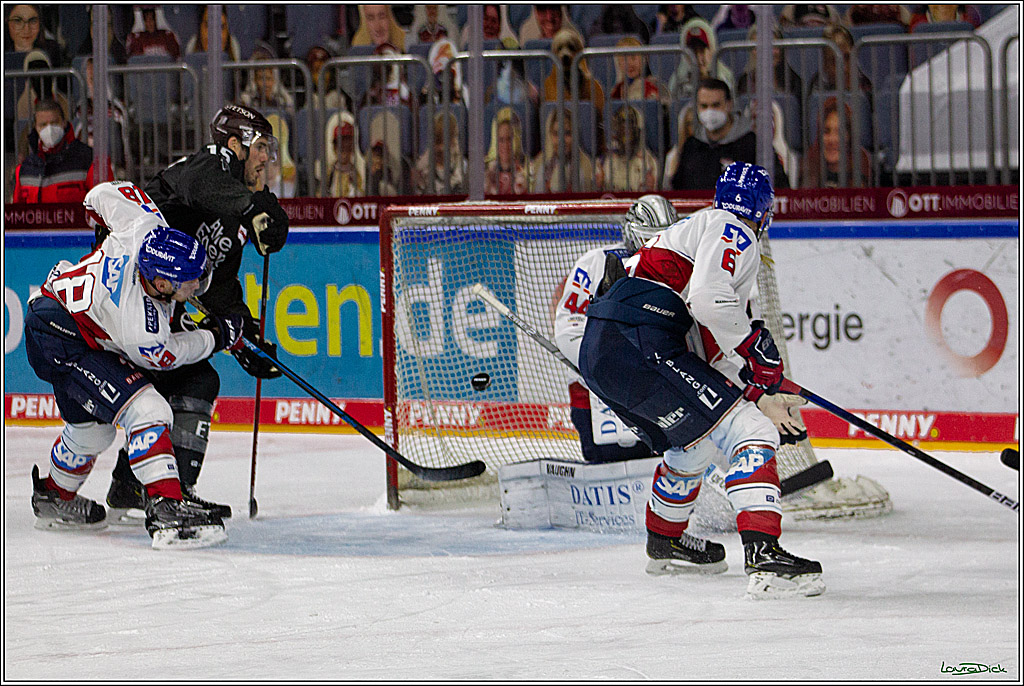 PENNY DEL;  Koelner Haie - Adler Mannheim; Koeln, 08.04.2021